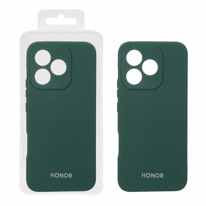 قاب نیو سیلیکون محافظ لنزدار RFF مدل Honor 400 Lite - سبز (پک دار)