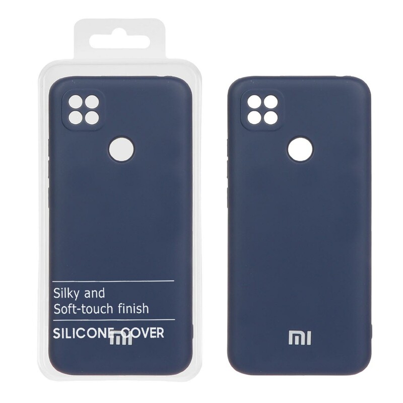 قاب نیو سیلیکون محافظ لنزدار RFF مدل Xiaomi Redmi 10A / Redmi 9C / Poco C31 - سرمه ای (پک دار)
