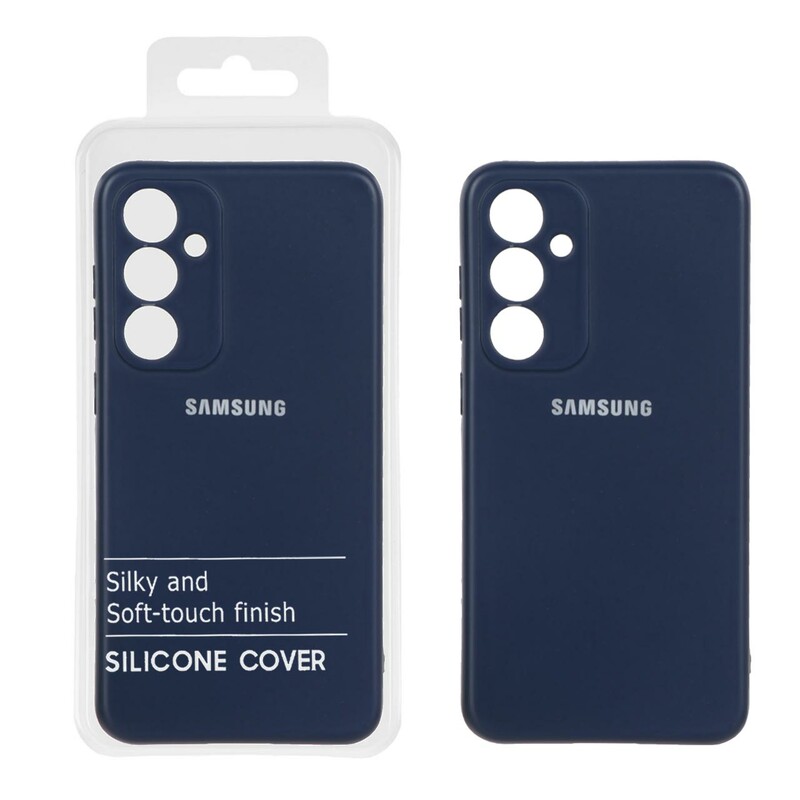 قاب نیو سیلیکون محافظ لنزدار RFF مدل Samsung Galaxy S23 FE - سرمه ای (پک دار)