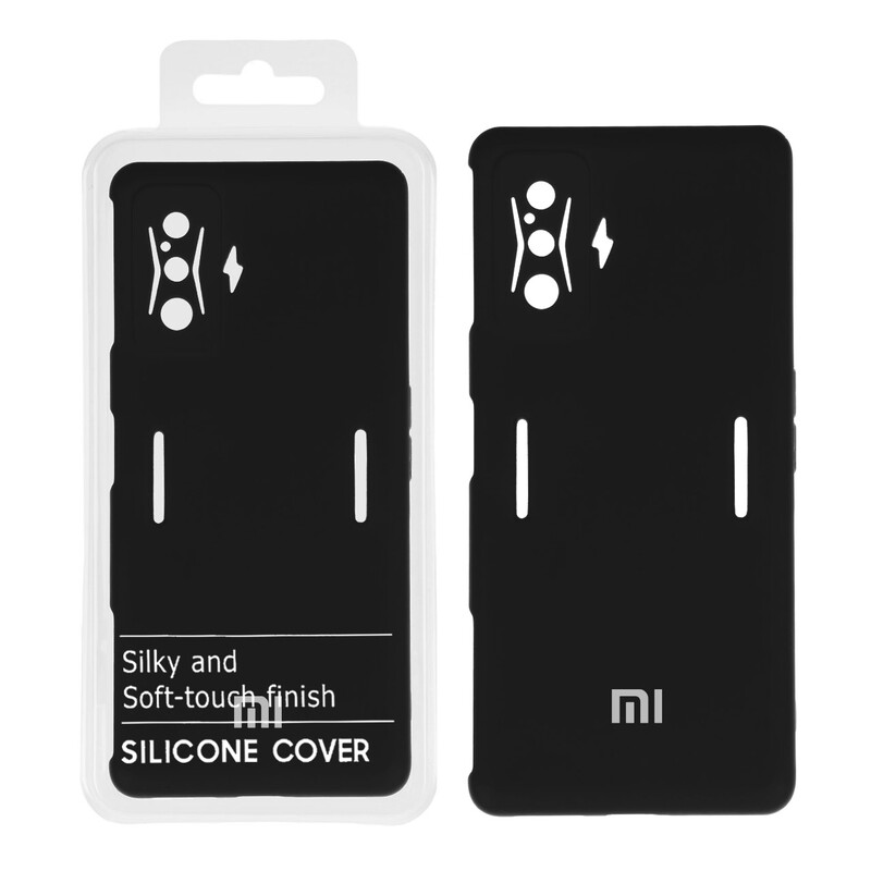 قاب نیو سیلیکون محافظ لنزدار RFF مدل Xiaomi Redmi Poco F4 GT - مشکی کد 6 (پک دار)