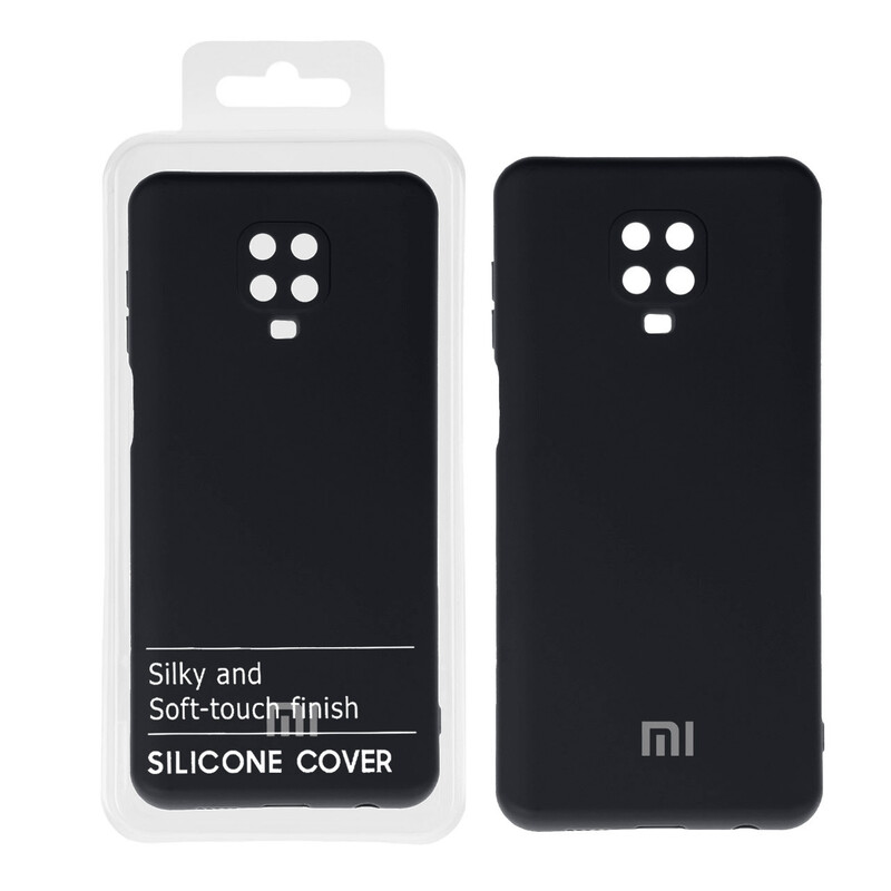 قاب نیو سیلیکون محافظ لنزدار RFF مدل Xiaomi Redmi Note 9S / Note 9 Pro / Note 9 Pro Max - مشکی کد 5 (پک دار)