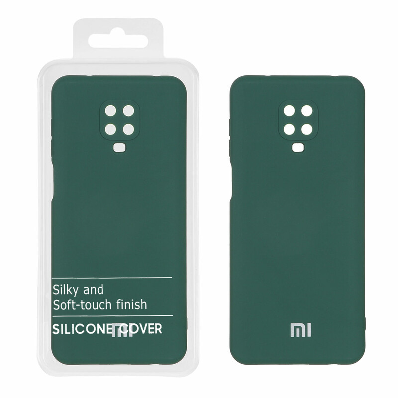 قاب نیو سیلیکون محافظ لنزدار RFF مدل Xiaomi Redmi Note 9S / Redmi Note 9 Pro / Redmi Note 9 Pro Max - سبز (پک دار)