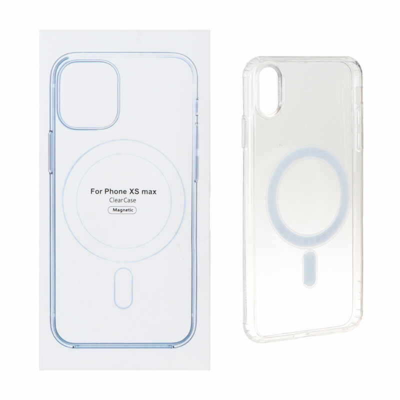 قاب شفاف Apple iPhone X Max / XS Max با قابلیت شارژ MagSafe (پک دار)
