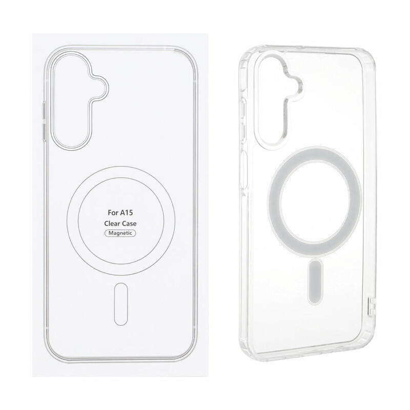 قاب شفاف Samsung Galaxy A15 با قابلیت شارژ MagSafe (پک دار)
