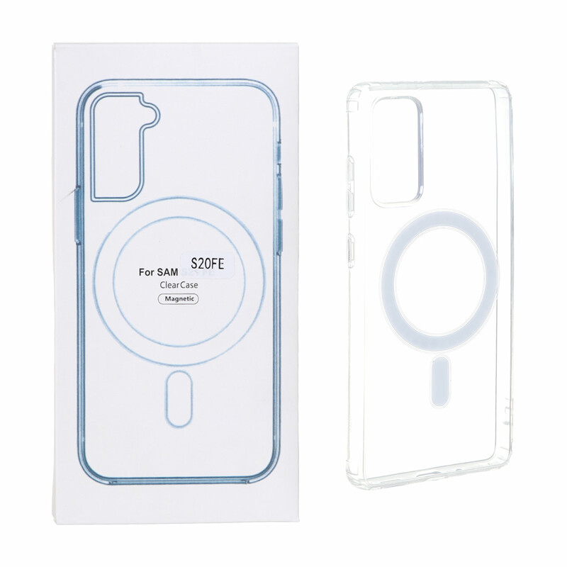 قاب شفاف Samsung Galaxy S20 FE با قابلیت شارژ MagSafe (پک دار)