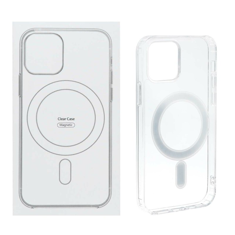 قاب شفاف Apple iPhone 12 / iPhone 12 Pro با قابلیت شارژ MagSafe (پک دار)