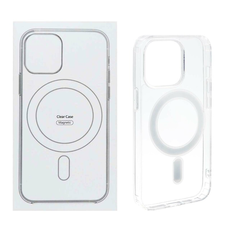 قاب شفاف Apple iPhone 13 Pro با قابلیت شارژ MagSafe  (پک دار)