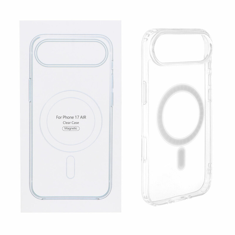 قاب شفاف Apple iPhone 17 Air با قابلیت شارژ MagSafe (پک دار)