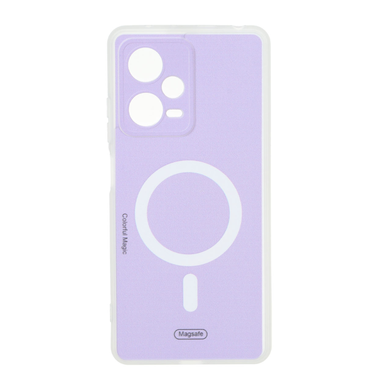 قاب Colorful Magic طرح مگ سیف محافظ لنزدار Xiaomi Redmi Note 12 Pro 5G - یاسی