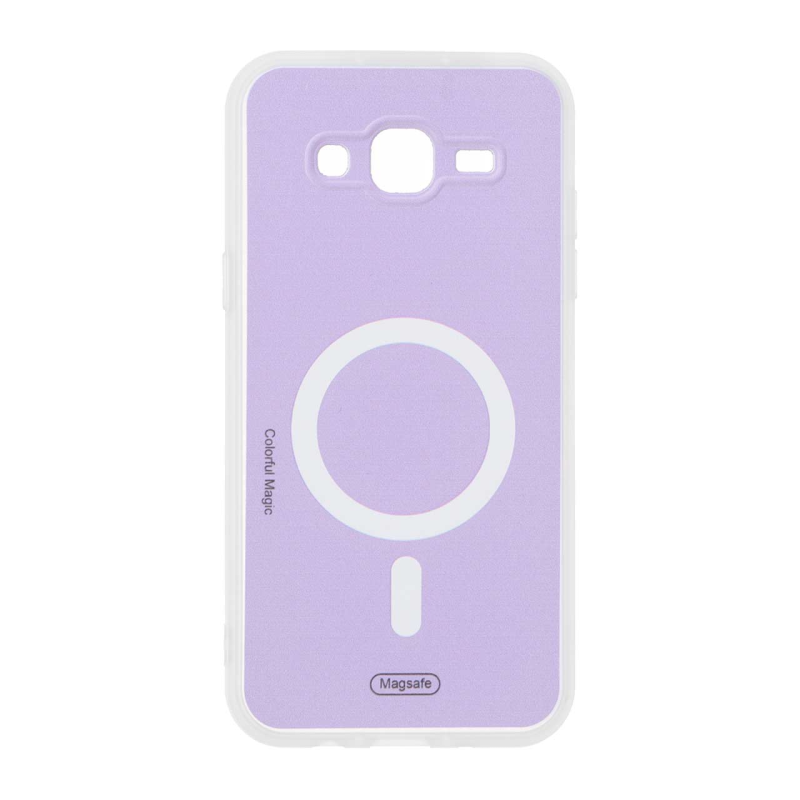قاب Colorful Magic طرح مگ سیف محافظ لنزدار Samsung Galaxy J5 (2015) / J500 - یاسی