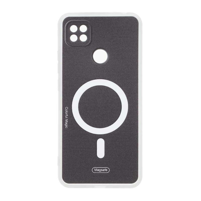 قاب Colorful Magic طرح مگ سیف محافظ لنزدار Xiaomi Redmi 10A / Redmi 9C / Poco C31 - مشکی