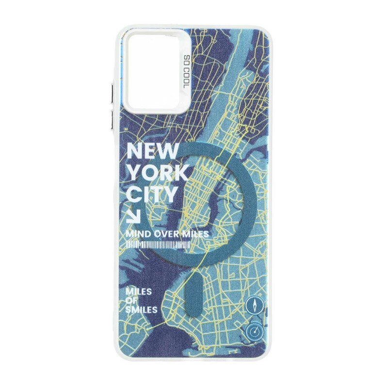 قاب SO COOL طرح مگ سیف NewYork مدل Samsung Galaxy A06