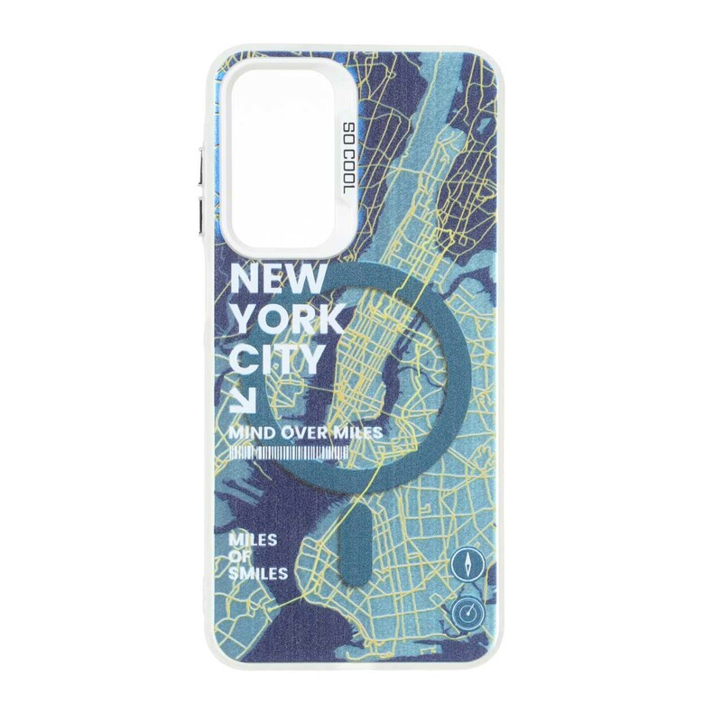 قاب SO COOL طرح مگ سیف NewYork مدل Samsung Galaxy A17 / A26