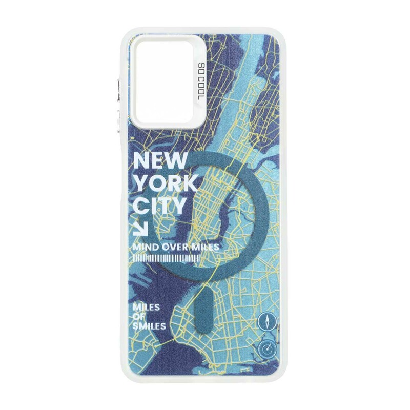 قاب SO COOL طرح مگ سیف NewYork مدل Samsung Galaxy A22 4G / M22 / M32 4G / F22