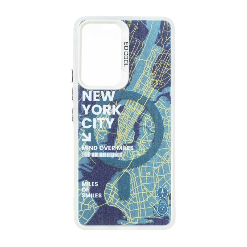 قاب SO COOL طرح مگ سیف NewYork مدل Samsung Galaxy A53