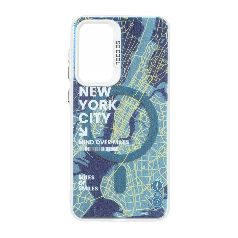 قاب SO COOL طرح مگ سیف NewYork مدل Samsung Galaxy A56 / A36