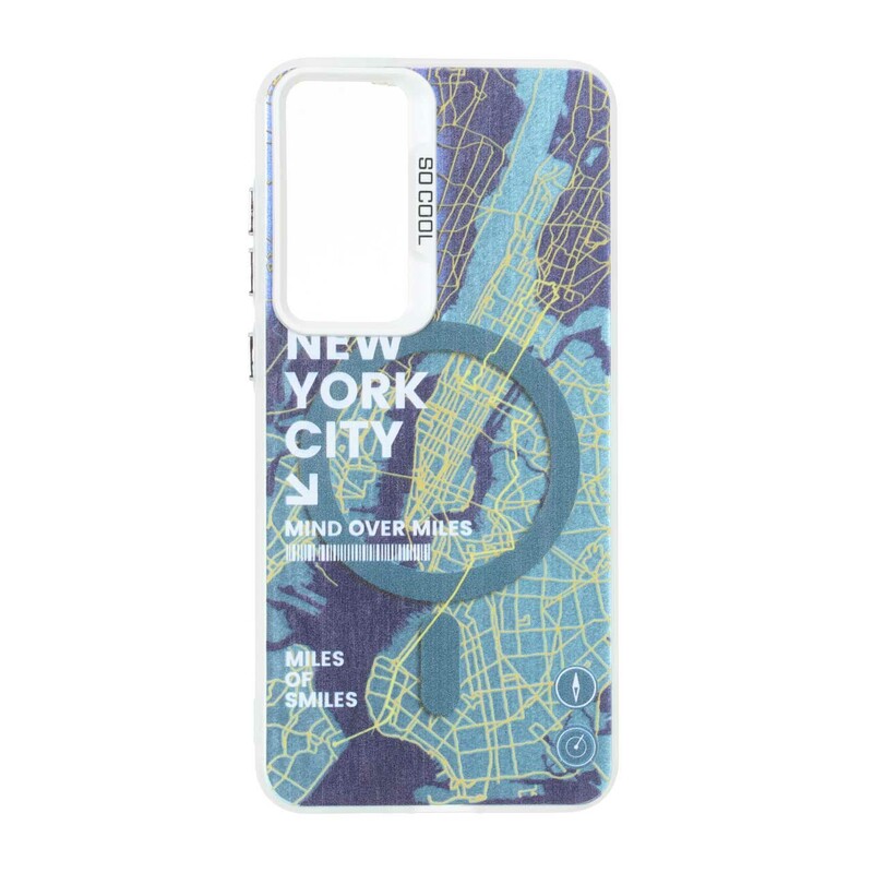 قاب SO COOL طرح مگ سیف NewYork مدل Samsung Galaxy S25 FE