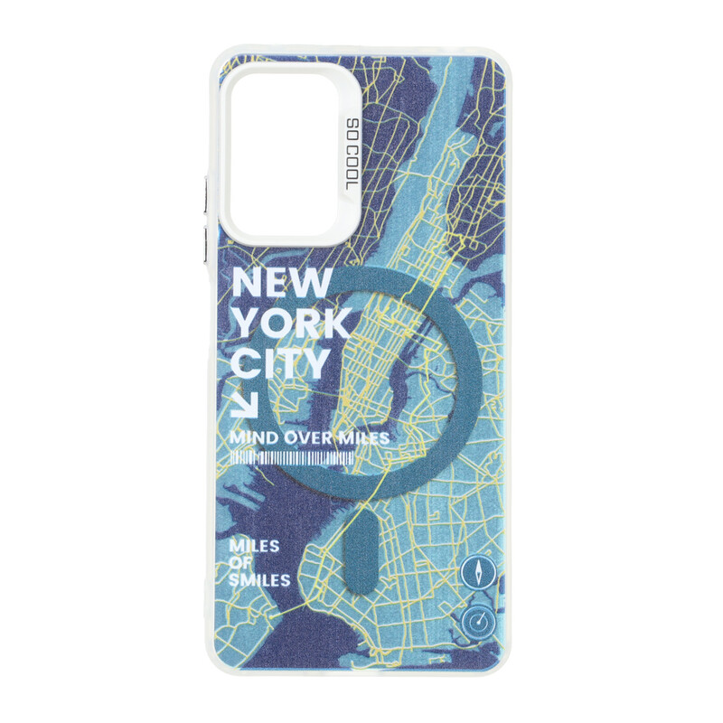 قاب SO COOL طرح مگ سیف NewYork مدل Xiaomi Redmi Note 12 Pro 4G / Redmi Note 11 Pro