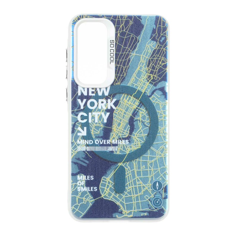 قاب SO COOL طرح مگ سیف NewYork مدل Samsung Galaxy A35 / A55
