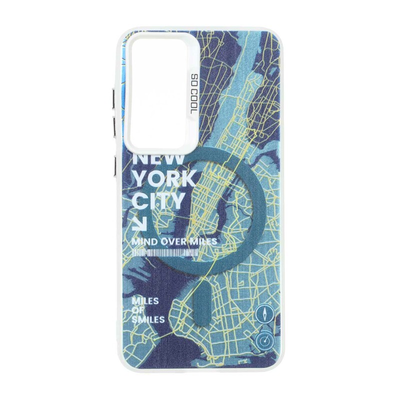 قاب SO COOL طرح مگ سیف NewYork مدل Samsung Galaxy S24 FE