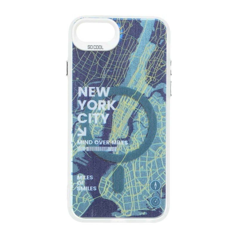 قاب SO COOL طرح مگ سیف NewYork مدل Apple iPhone 7 / iPhone 8 / iPhone SE (2020)