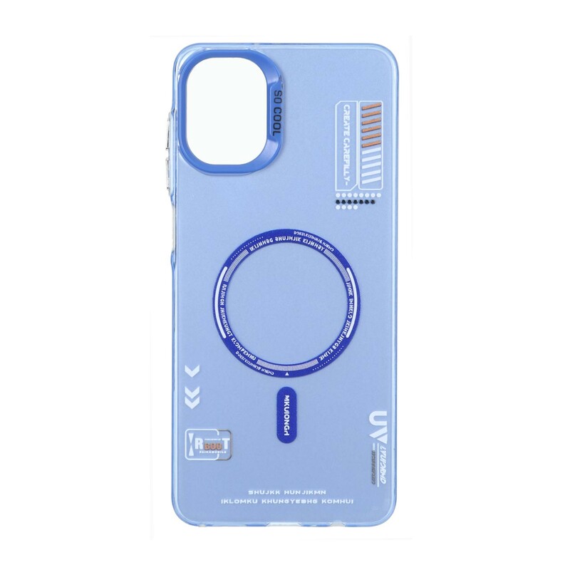 قاب SO COOL طرح مگ سیف RT مدل Samsung Galaxy A07 - آبی