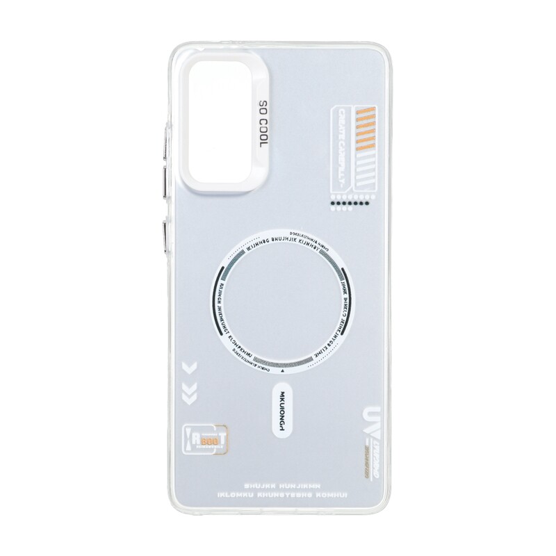 قاب SO COOL طرح مگ سیف RT مدل Samsung Galaxy S20 FE - سفید