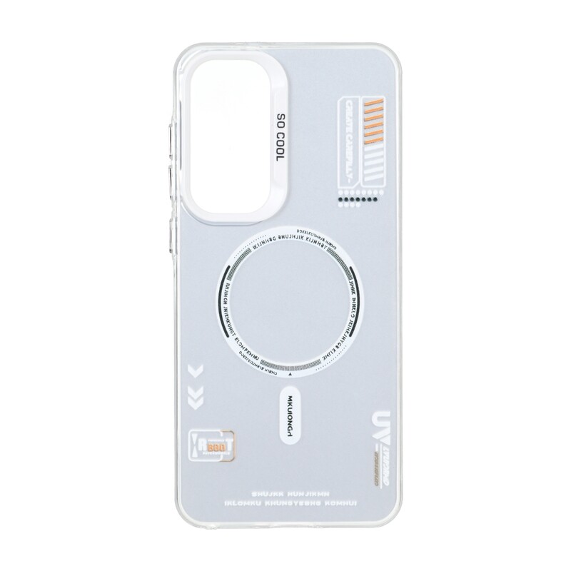قاب SO COOL طرح مگ سیف RT مدل Samsung Galaxy S25 FE - سفید