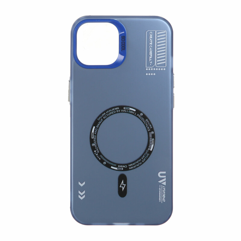 قاب SO COOL طرح مگ سیف RT مدل Apple iPhone 13 / iPhone 14 - آبی