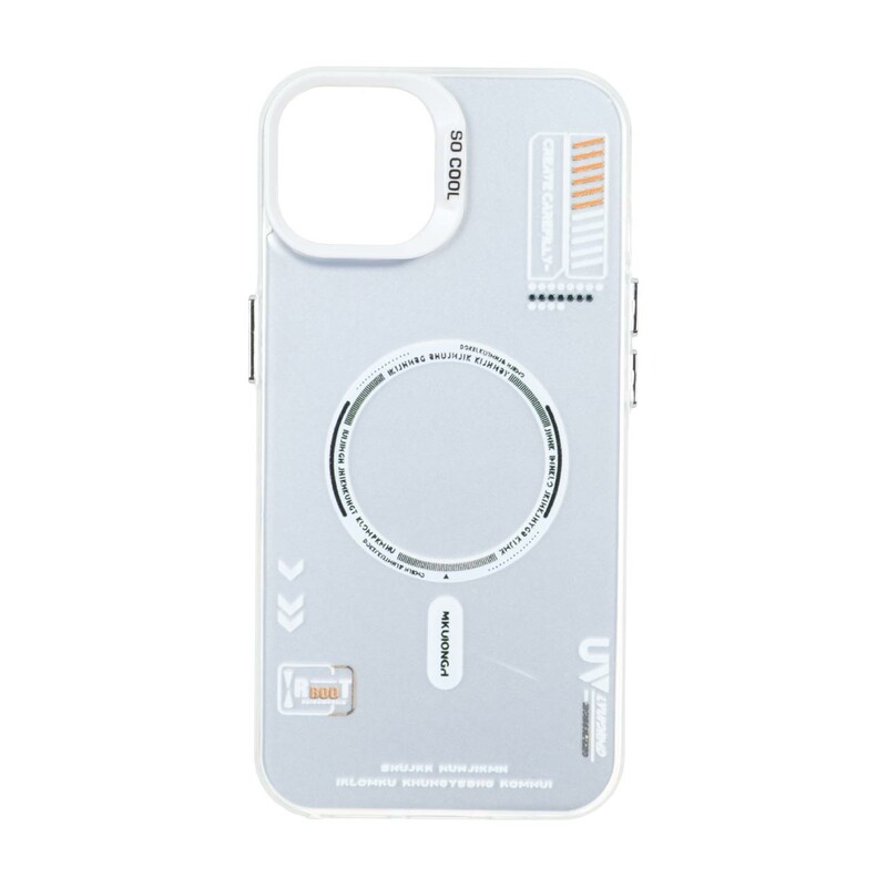 قاب SO COOL طرح مگ سیف RT مدل Apple iPhone 13 / iPhone 14 - سفید