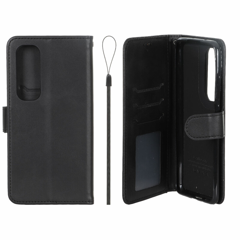 کیف موبایل مگنتی درجه یک داخل خز MNC Plus مدل Xiaomi Redmi Note 10 Lite - مشکی