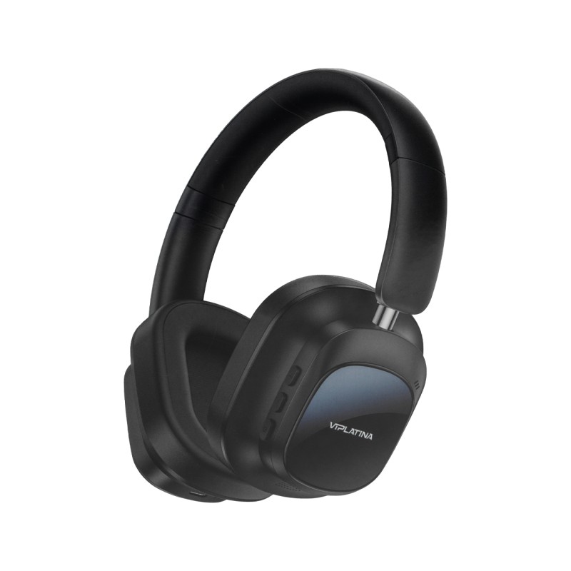 هدفون بی سیم VIPLATINA مدل HP20 ANC+ENC - مشکی (گارانتی 18 ماه تعویض نیکان همراه)