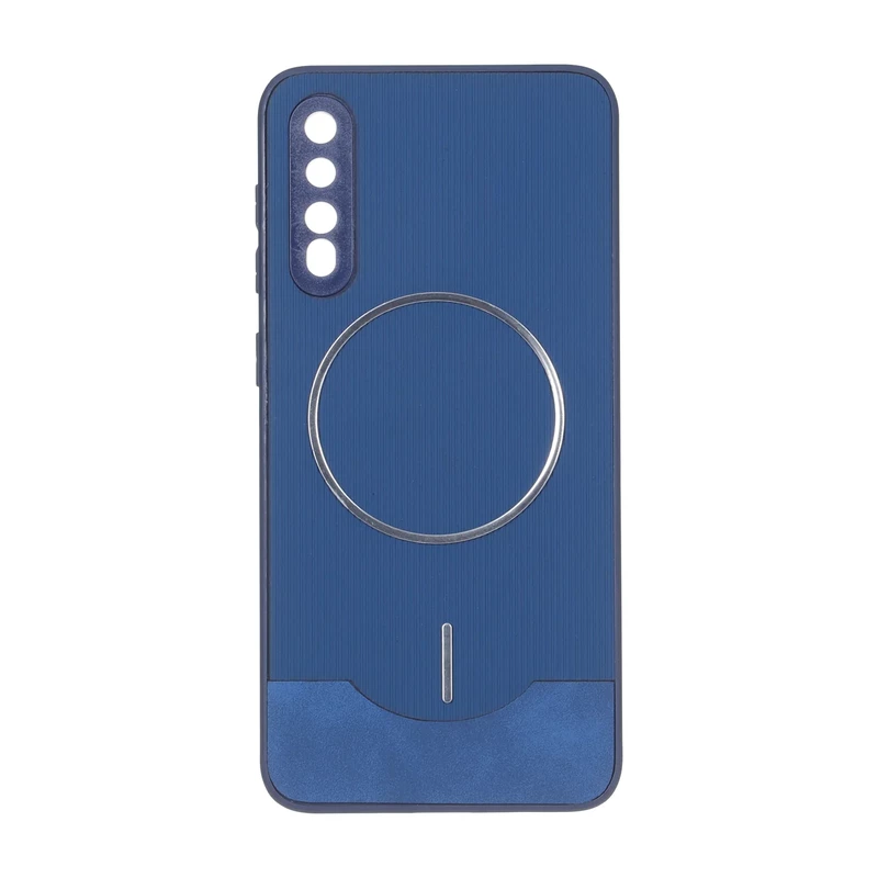 قاب Line Case جیر MagSafe فلزی محافظ لنزدار Samsung Galaxy A50 / A50s / A30s - سرمه ای