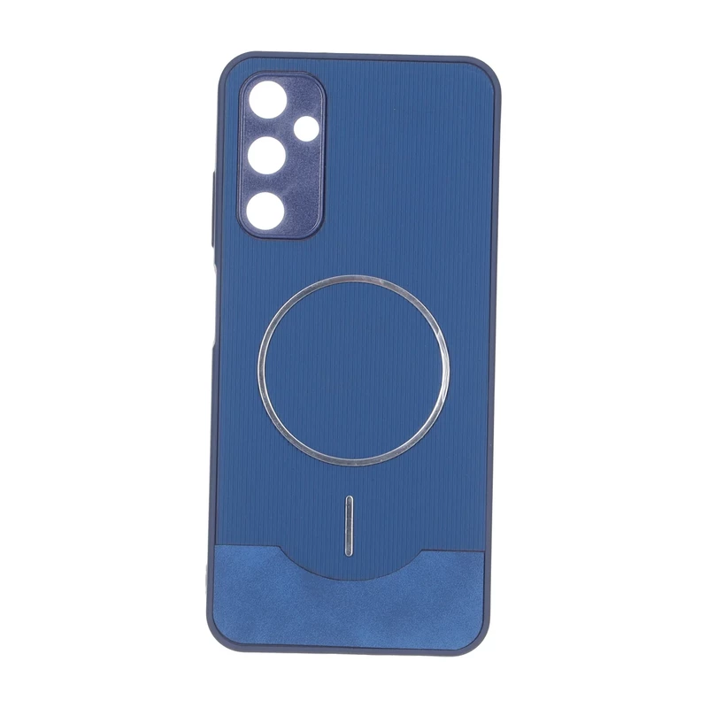 قاب Line Case جیر MagSafe فلزی محافظ لنزدار Samsung Galaxy A05s - سرمه ای