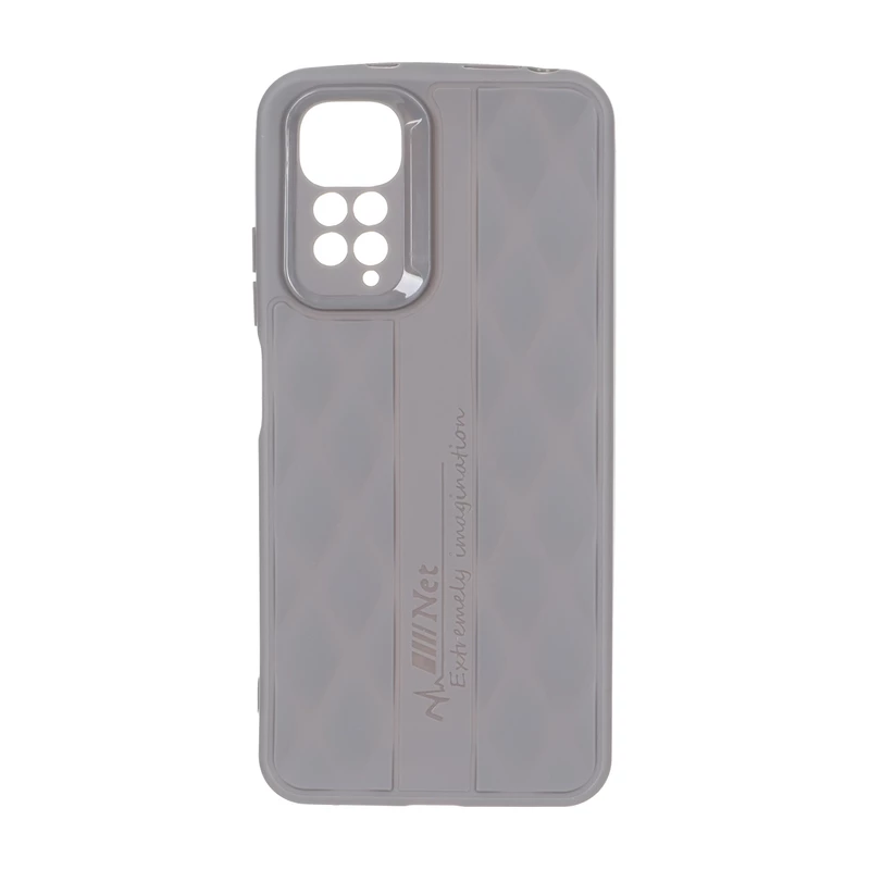 قاب پافر لوزی Imagination دور لنز براق Xiaomi Redmi Note 11 4G / Redmi Note 11S - طوسی کد 1