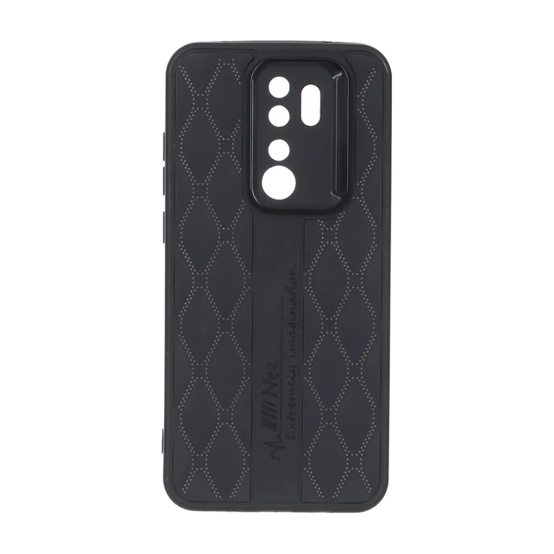 قاب پافر لوزی Imagination دور لنز براق Xiaomi Redmi Note 8 Pro - مشکی