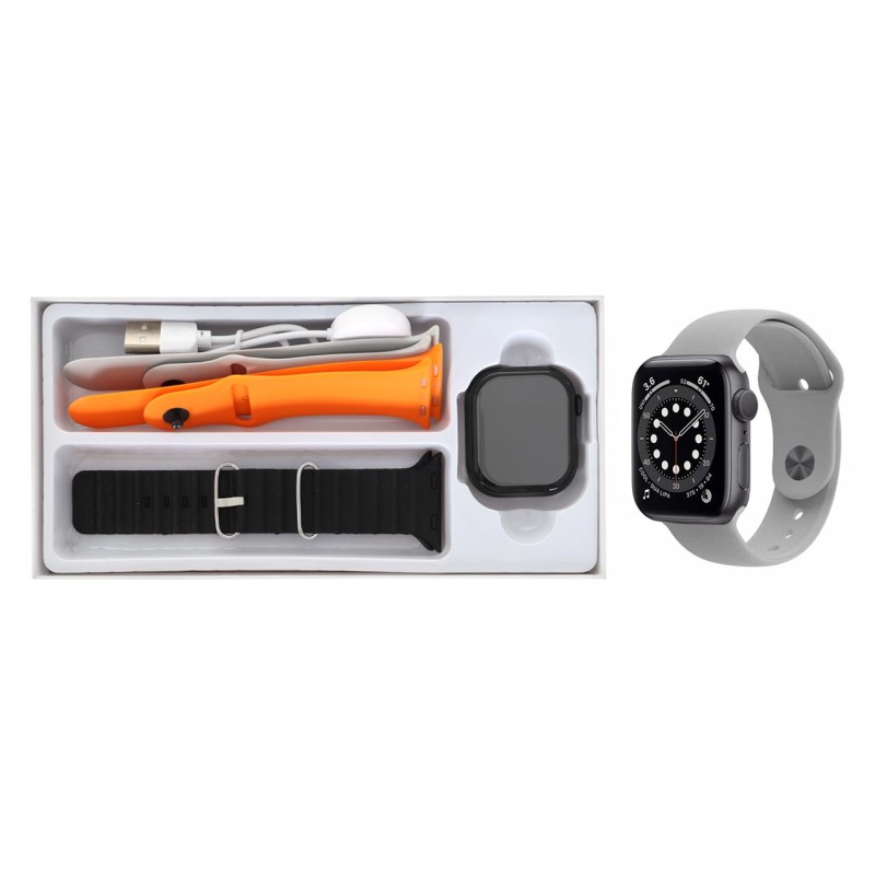 پک ساعت هوشمند KEQIWEAR مدل KW25 MAX Series 10 - مشکی (کارکرده)