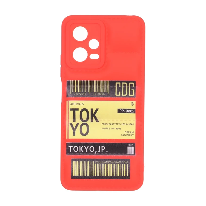 قاب پافر طرح دار Xiaomi Redmi Note 12 5G / Poco X5 5G - کد 933