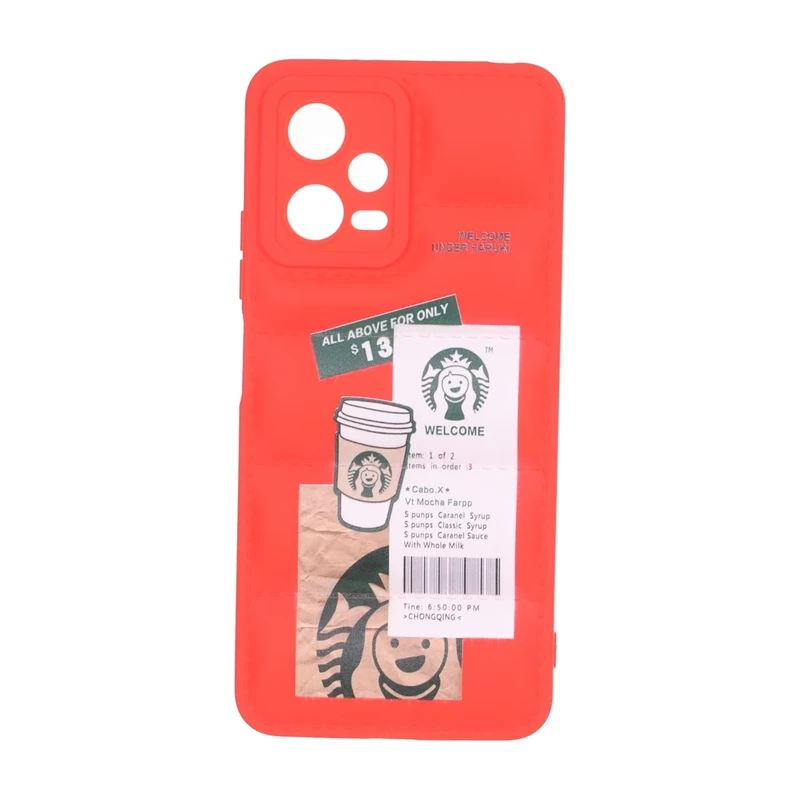 قاب پافر طرح دار Xiaomi Redmi Note 12 5G / Poco X5 5G - کد 938