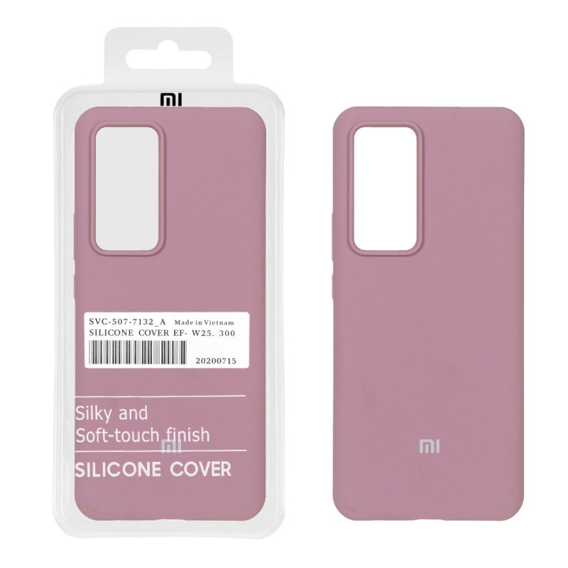 قاب سیلیکونی پاک کنی اورجینال درجه یک Xiaomi Mi 12T / Mi 12T Pro / Redmi K50 - بنفش کدر (پک دار)
