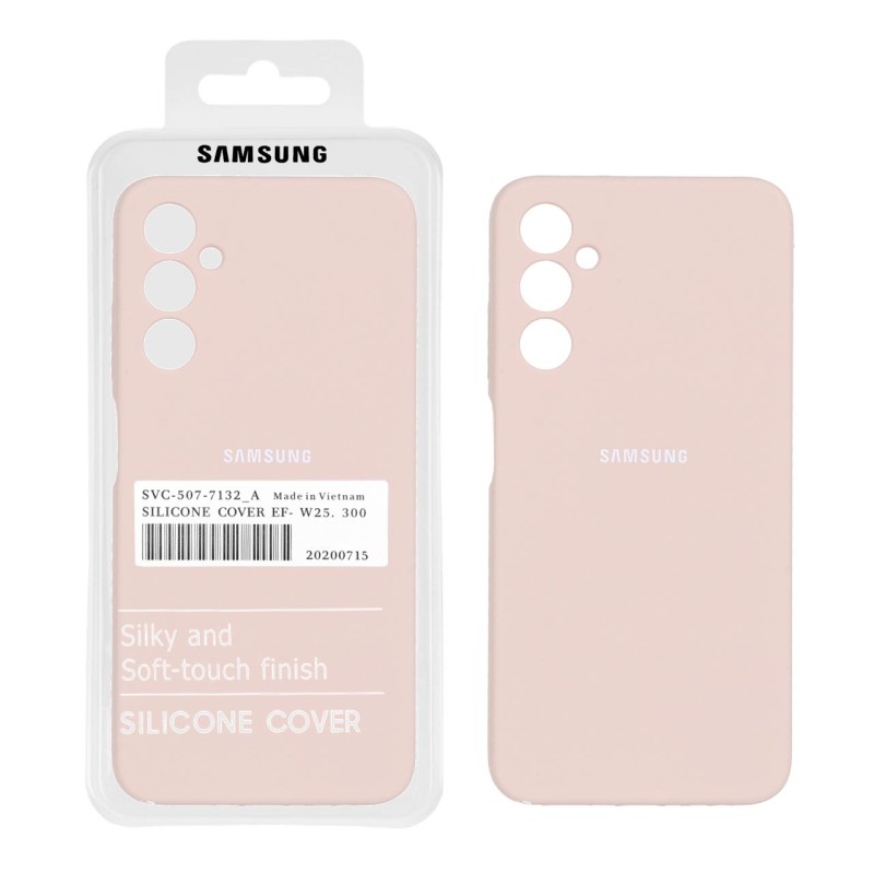 قاب سیلیکونی پاک کنی اورجینال درجه یک Samsung Galaxy A05s - کالباسی (پک دار)