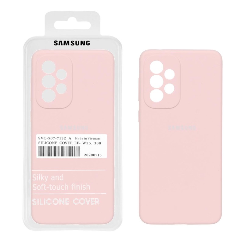 قاب سیلیکونی پاک کنی اورجینال درجه یک Samsung Galaxy A33 - کالباسی (پک دار)