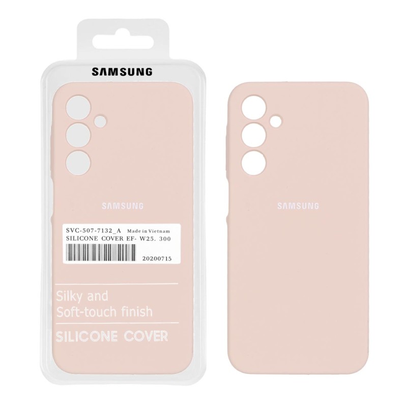 قاب سیلیکونی پاک کنی اورجینال درجه یک Samsung Galaxy A25 5G - کالباسی (پک دار)