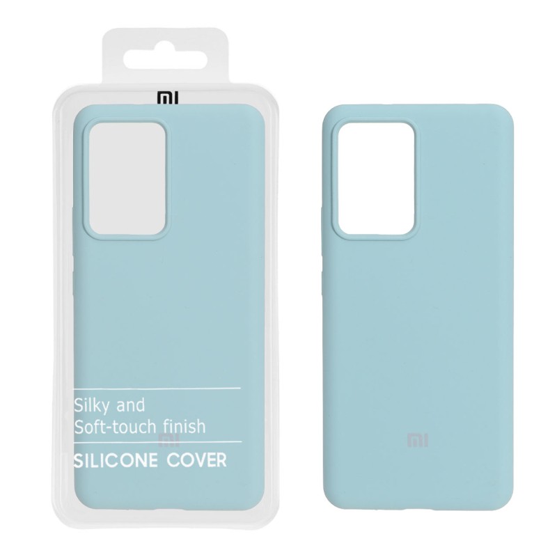 قاب سیلیکونی پاک کنی اورجینال درجه یک Xiaomi Mi 13 Lite - سبز روشن (پک دار)