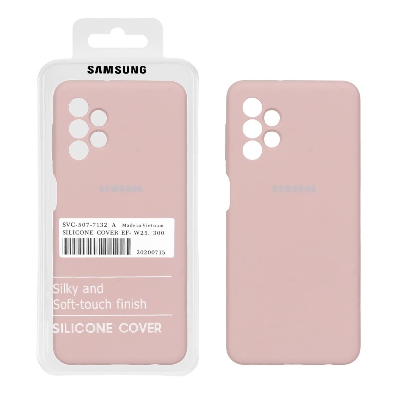 قاب سیلیکونی پاک کنی اورجینال درجه یک Samsung Galaxy A32 5G - کالباسی (پک دار)
