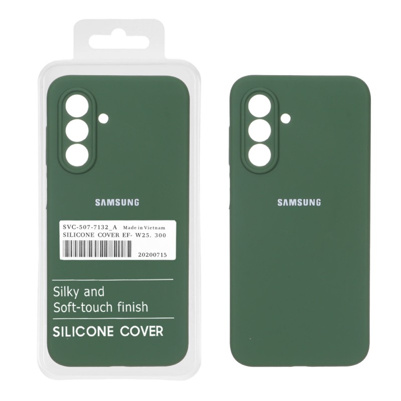 قاب سیلیکونی پاک کنی اورجینال درجه یک Samsung Galaxy A17 / A26 - سبز کد 1 (پک دار)