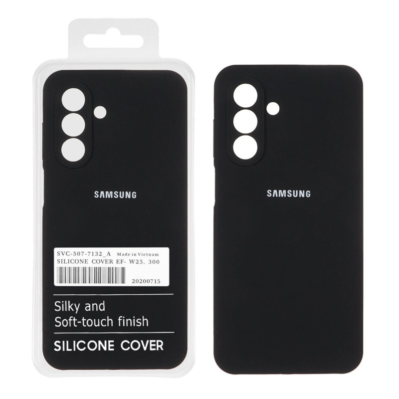 قاب سیلیکونی پاک کنی اورجینال درجه یک Samsung Galaxy A17 / A26 - مشکی (پک دار)