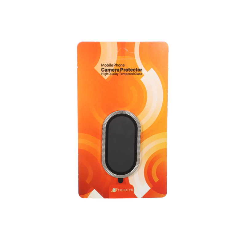 محافظ لنز رینگی اورجینال Full Cover Newchi مدل Xiaomi Redmi A5 / Poco C71 - نقره ای (پک دار)