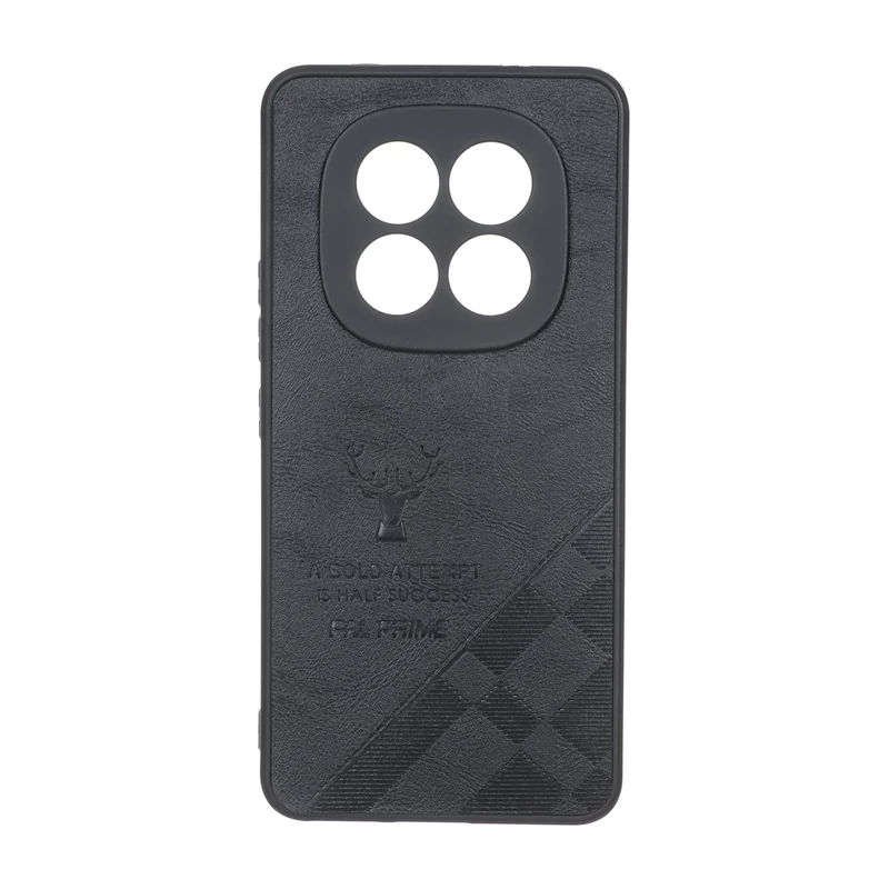 قاب طرح چرم گوزنی Pal Prime مدل Xiaomi Redmi Note 15 Pro 4G - مشکی