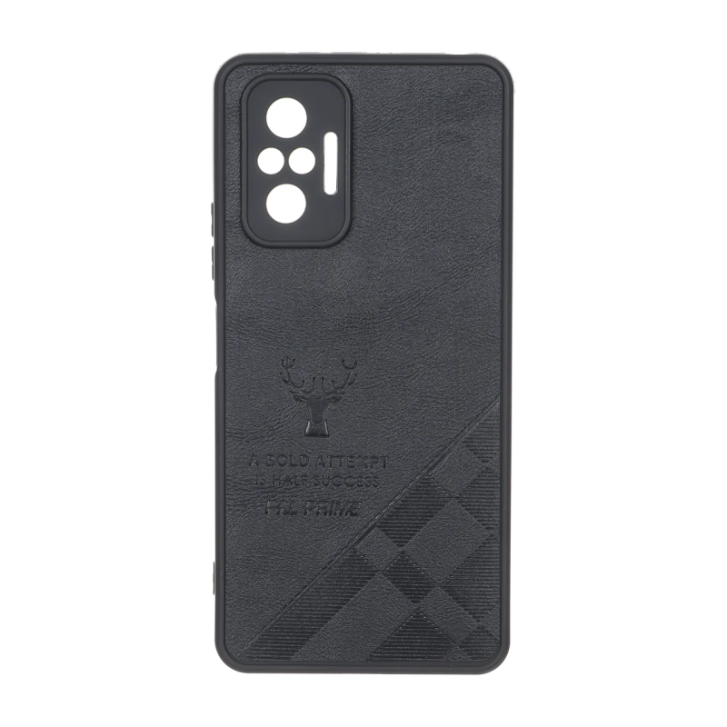 قاب طرح چرم گوزنی Pal Prime مدل Xiaomi Redmi Note 10 Pro 4G / Redmi Note 10 Pro Max - مشکی